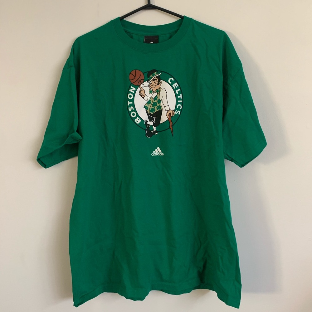 Adidas Boston Celtics Logo Tee
